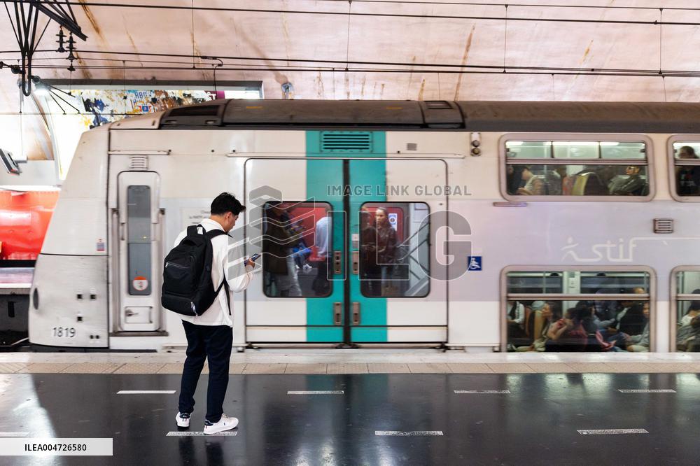 Illustration RER A Nation - Paris AJ