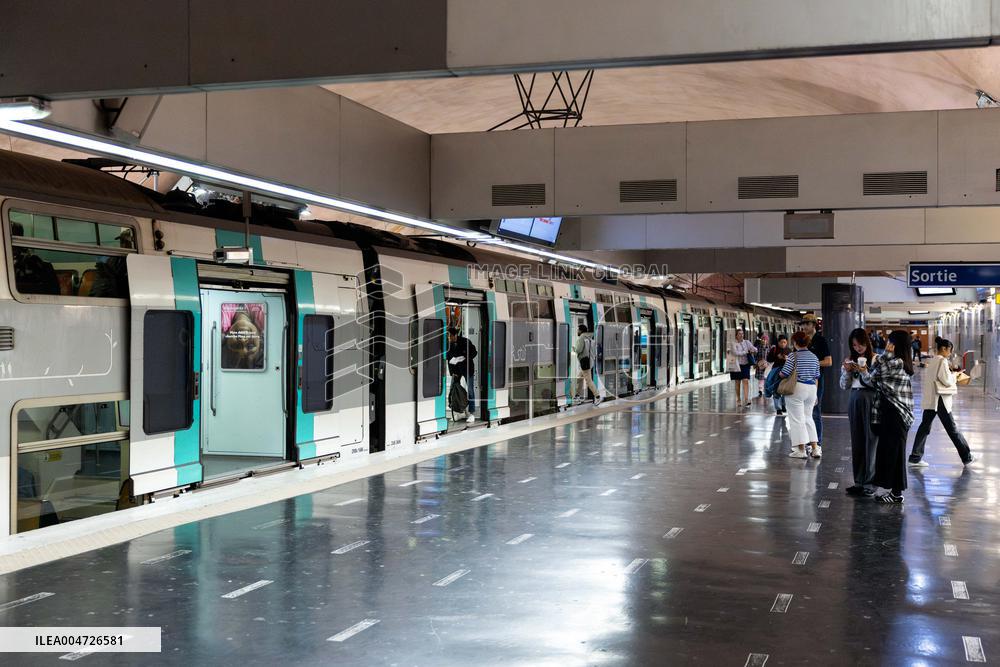 Illustration RER A Nation - Paris AJ