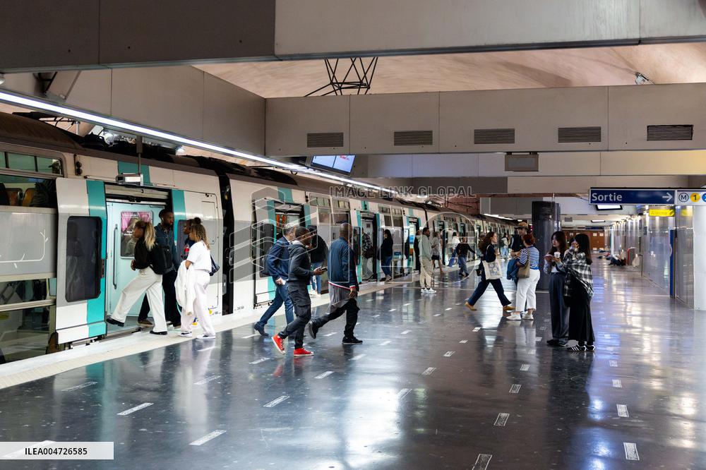 Illustration RER A Nation - Paris AJ