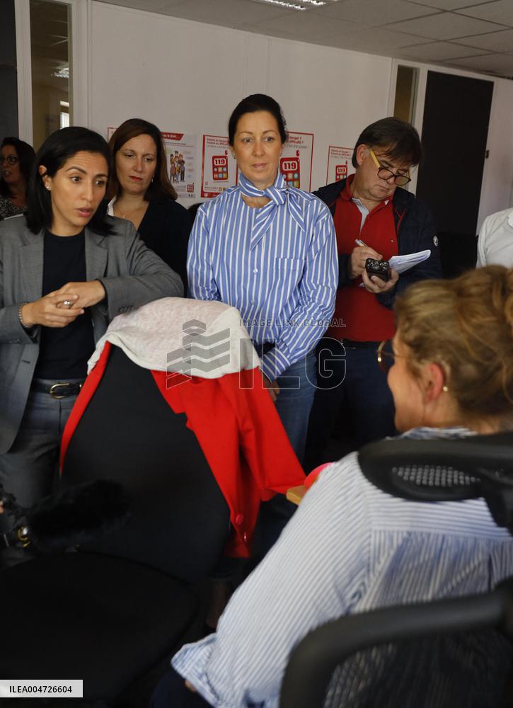 Launch of The 119 Childhood in Danger Platform - Paris