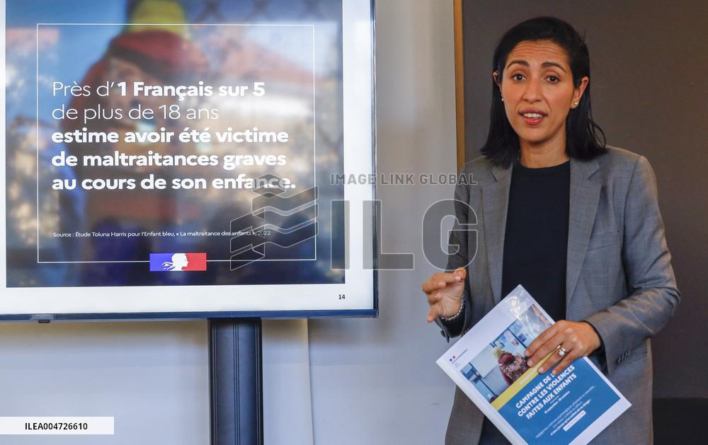 Launch of The 119 Childhood in Danger Platform - Paris