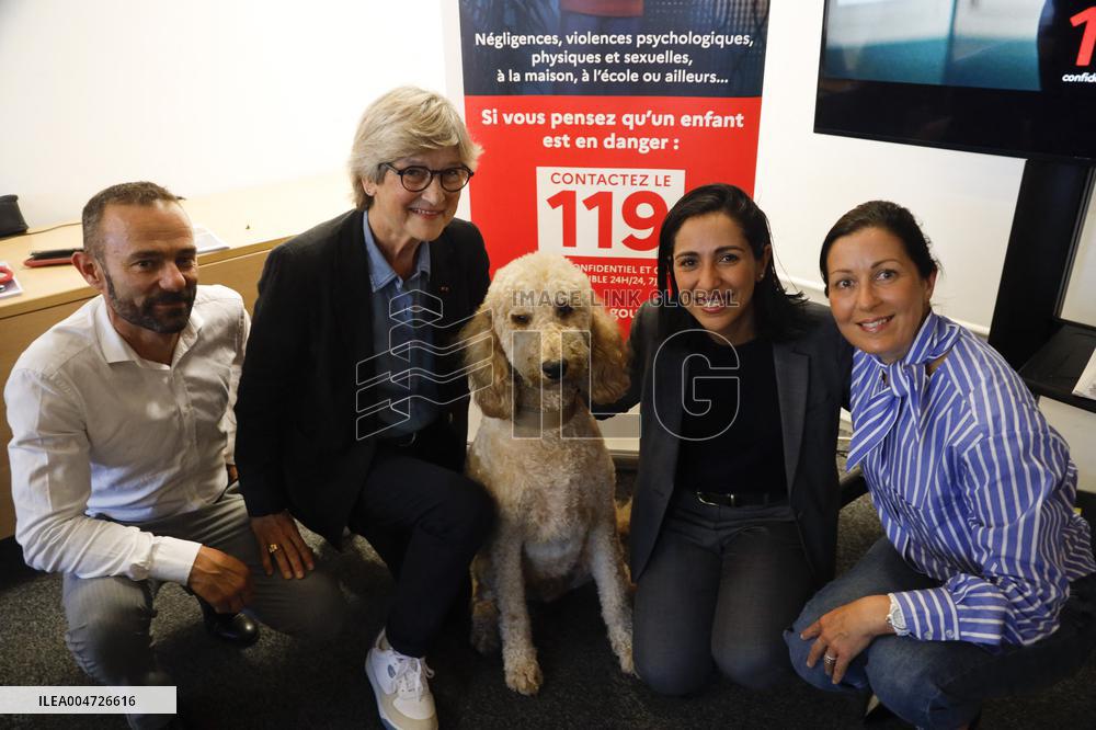 Launch of The 119 Childhood in Danger Platform - Paris