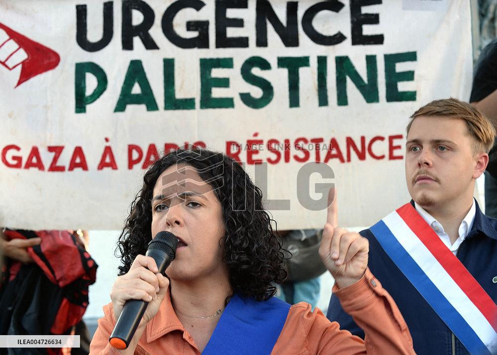 Protest Following IDF Offensive In Gaza - Paris