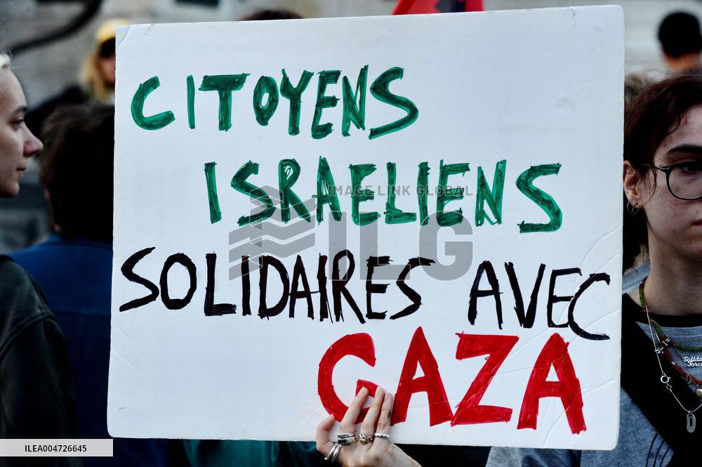 Protest Following IDF Offensive In Gaza - Paris