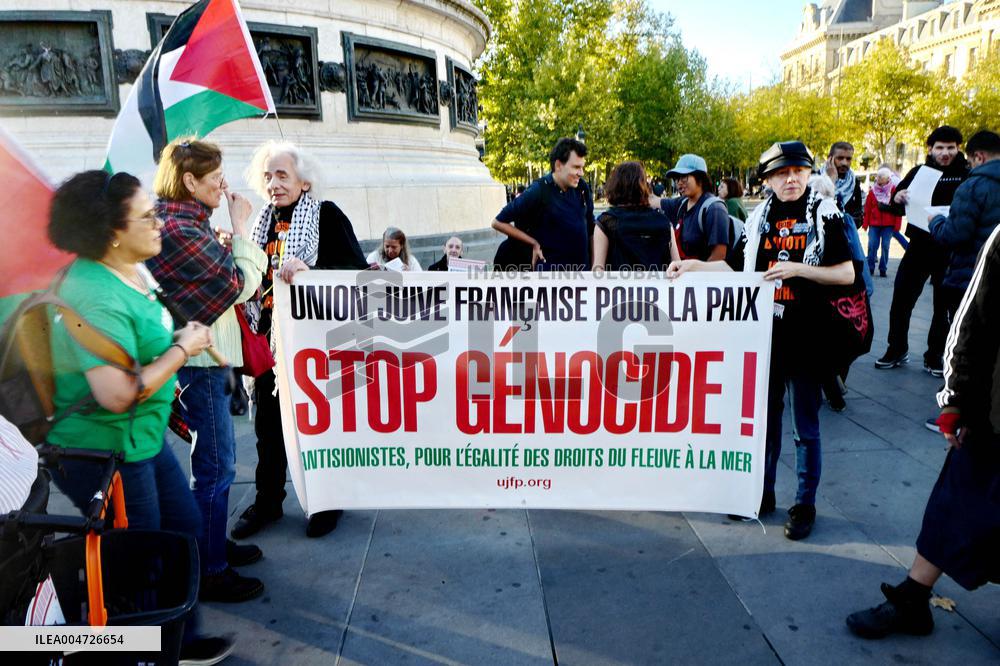 Protest Following IDF Offensive In Gaza - Paris