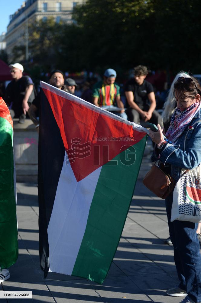 Protest Following IDF Offensive In Gaza - Paris