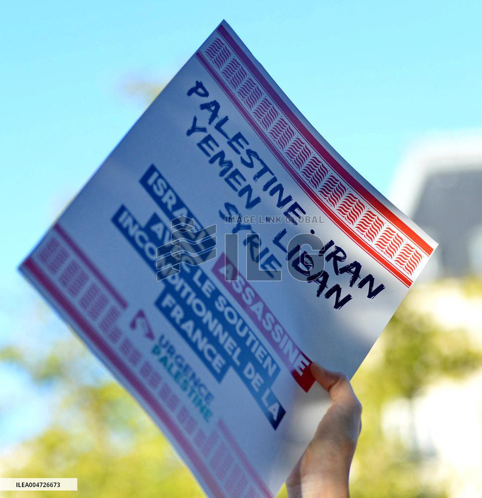 Protest Following IDF Offensive In Gaza - Paris