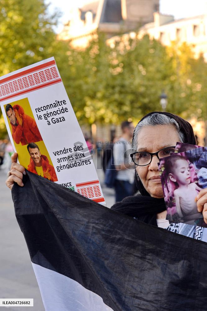 Protest Following IDF Offensive In Gaza - Paris