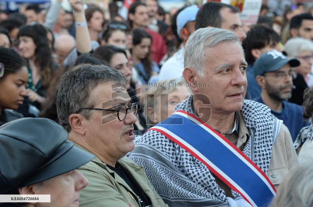 Protest Following IDF Offensive In Gaza - Paris