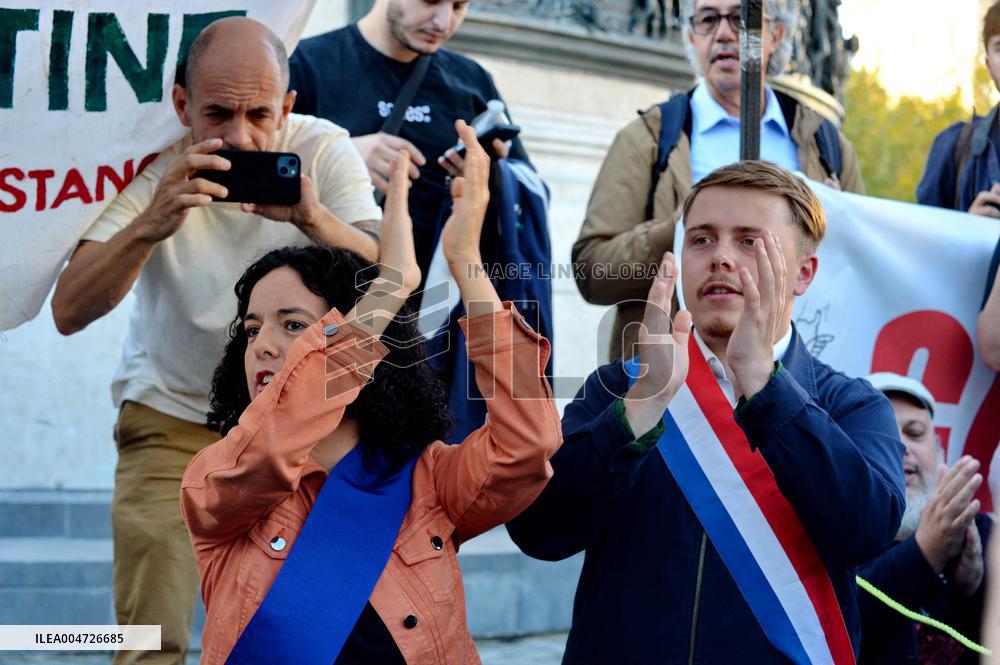 Protest Following IDF Offensive In Gaza - Paris