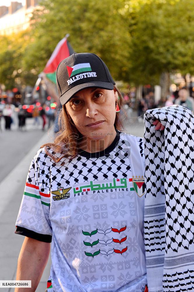 Protest Following IDF Offensive In Gaza - Paris