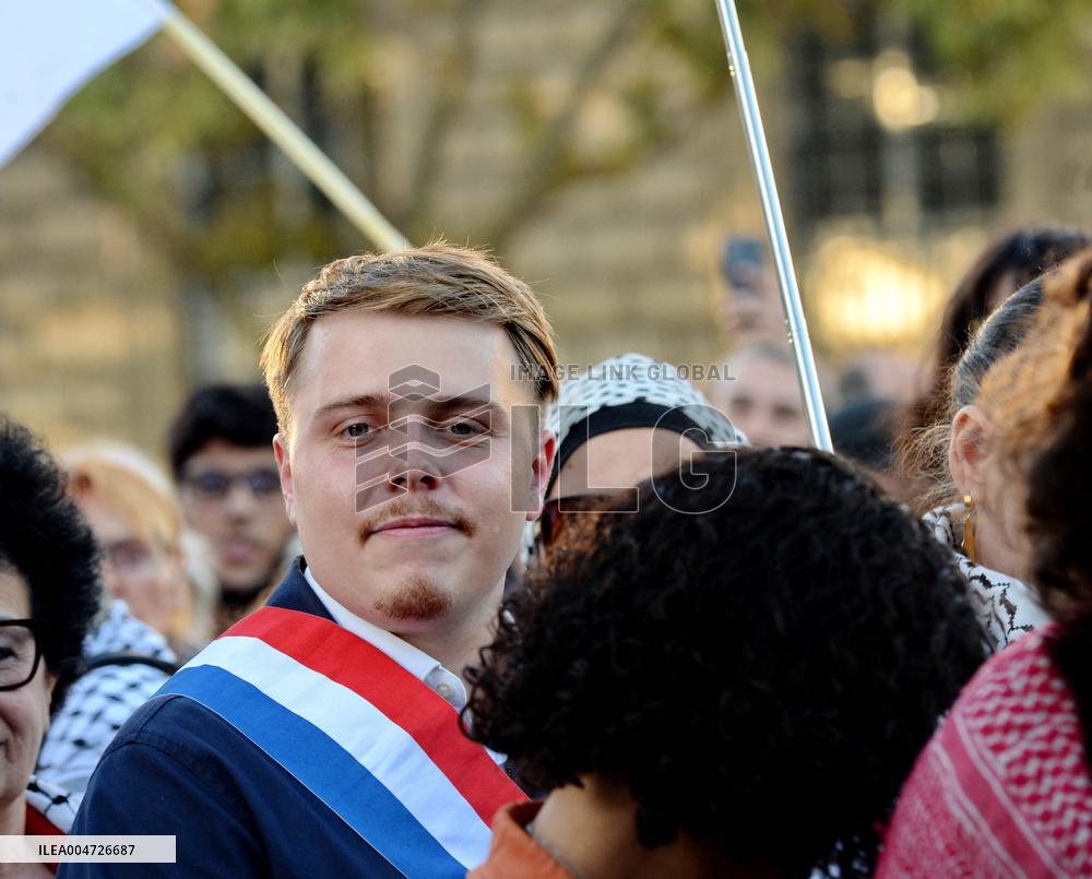 Protest Following IDF Offensive In Gaza - Paris