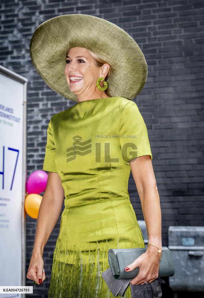 Queen Maxima Visits Netherlands Brain Bank - Amsterdam