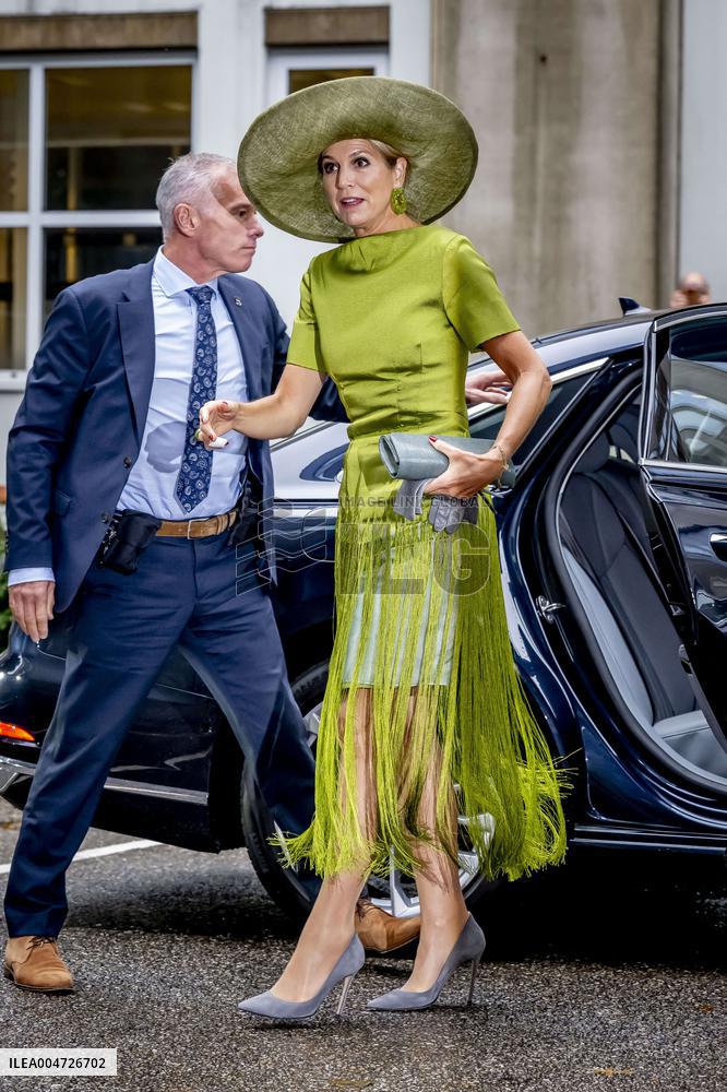 Queen Maxima Visits Netherlands Brain Bank - Amsterdam