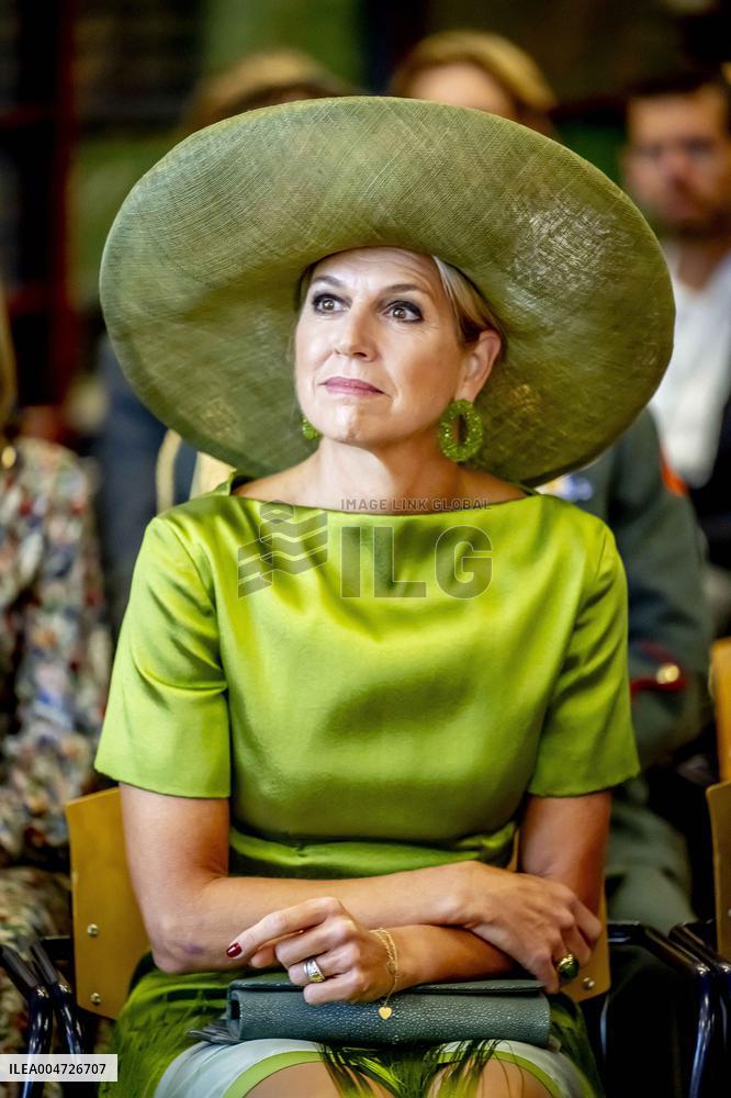 Queen Maxima Visits Netherlands Brain Bank - Amsterdam