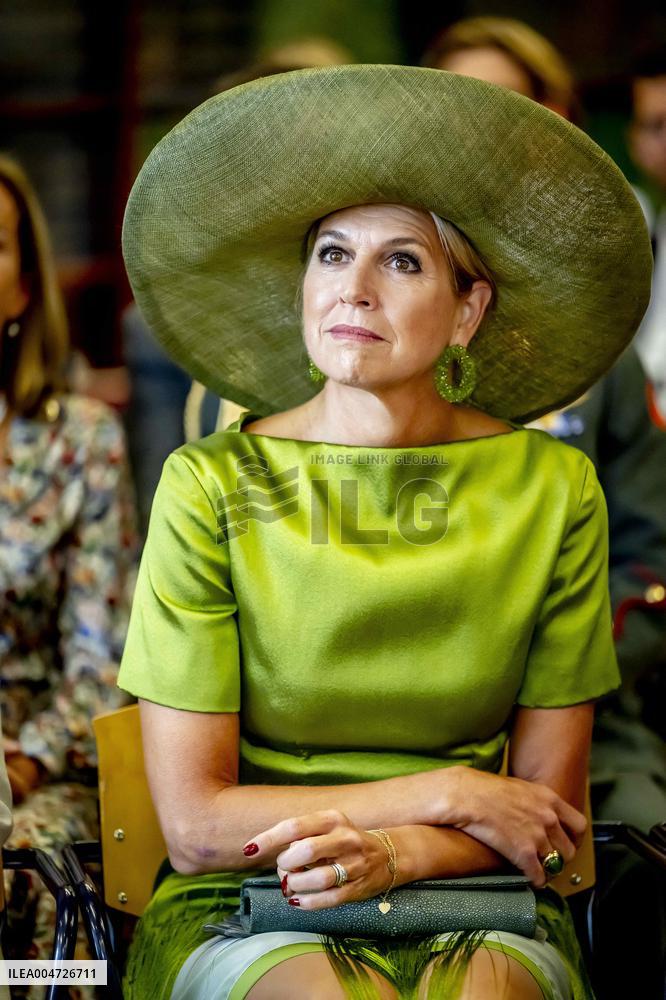 Queen Maxima Visits Netherlands Brain Bank - Amsterdam