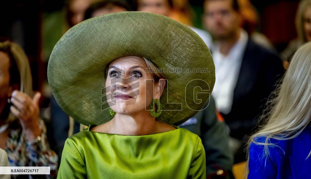 Queen Maxima Visits Netherlands Brain Bank - Amsterdam