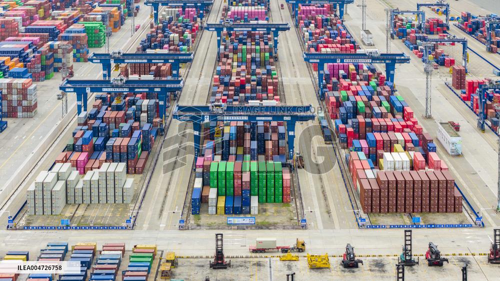 Nanjing Longtan Port Container Terminal