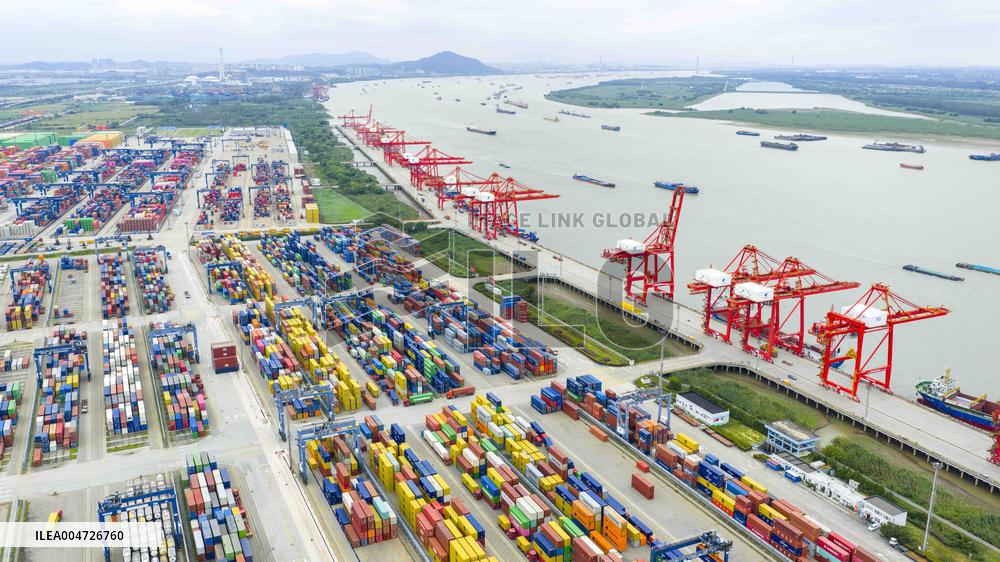 Nanjing Longtan Port Container Terminal