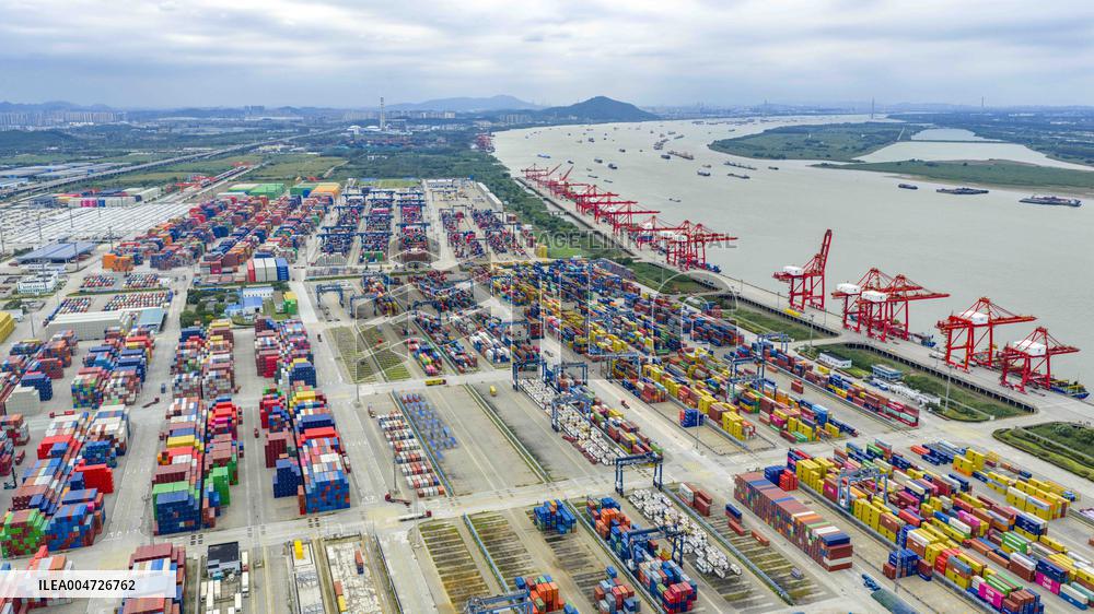 Nanjing Longtan Port Container Terminal