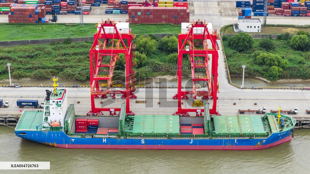 Nanjing Longtan Port Container Terminal