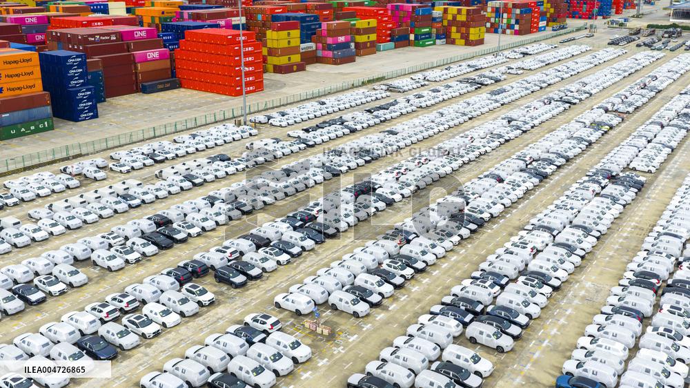 Nanjing Longtan Port Container Terminal Export