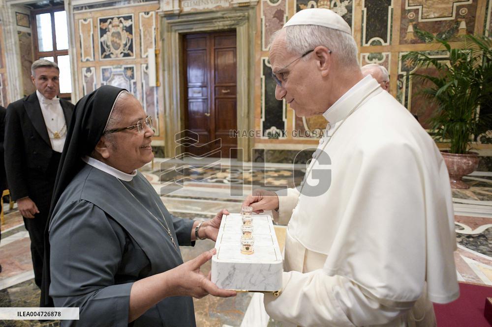 Pope Leon XIV Private Audiences - Vatican
