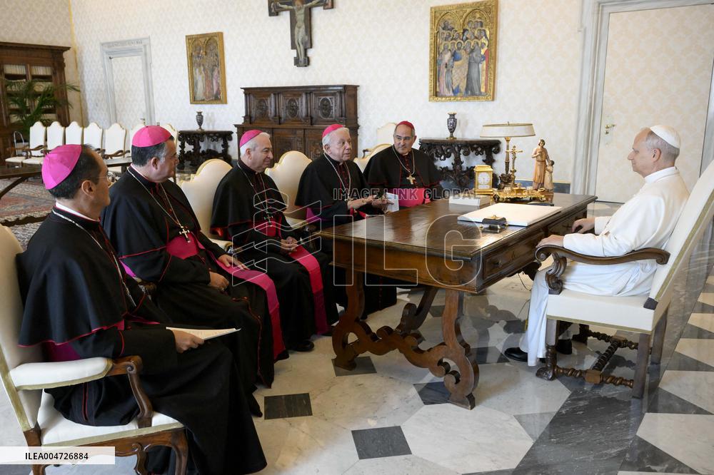 Pope Leon XIV Private Audiences - Vatican