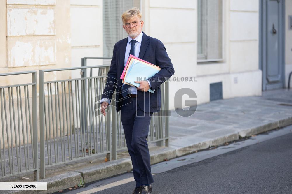 PM Lecornu Meets With Edouard Philippe And Marc Fesneau