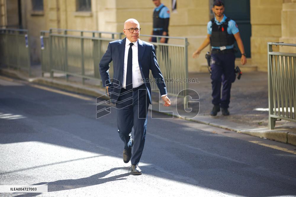 PM Lecornu Meets With Eric Ciotti - Paris