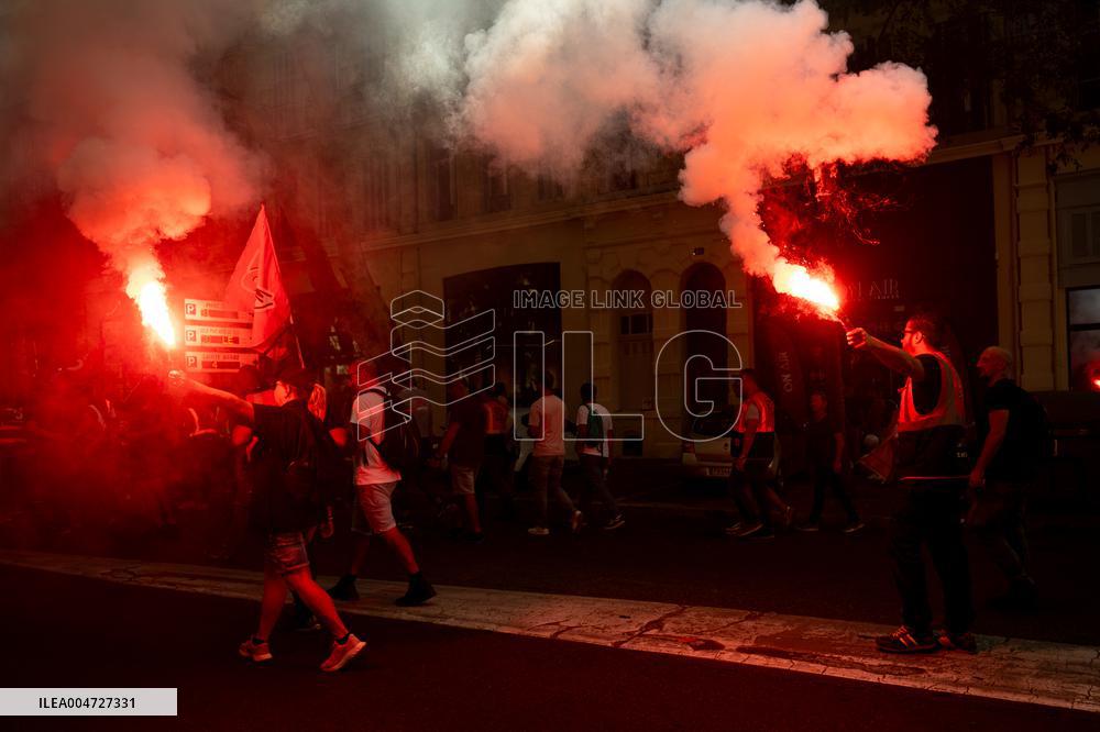 Nationwide Strikes Over Budget - Marseille