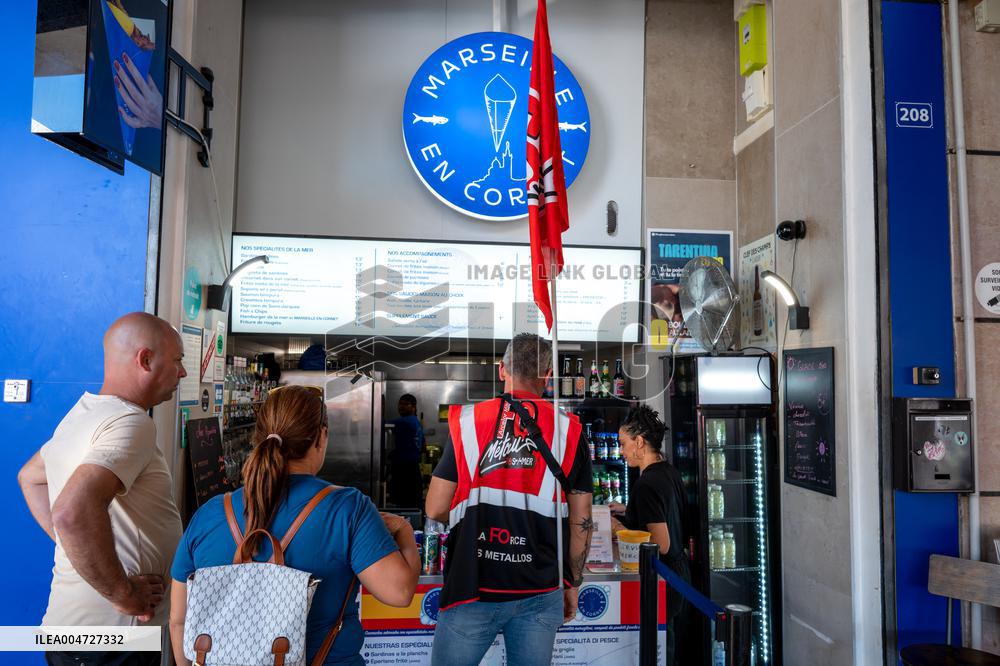 Nationwide Strikes Over Budget - Marseille