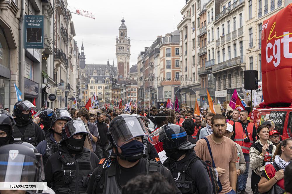 Nationwide Strikes Over Budget - Lille