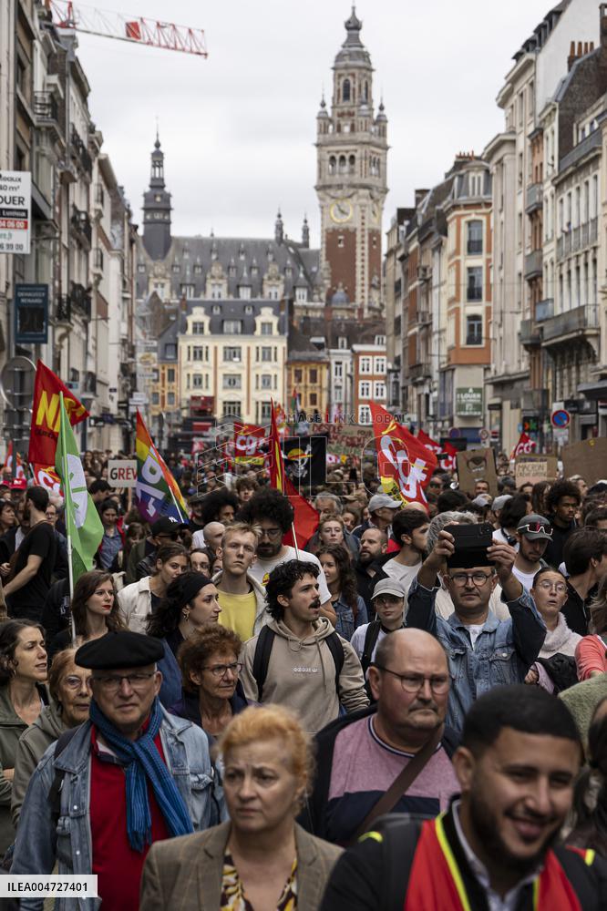 Nationwide Strikes Over Budget - Lille