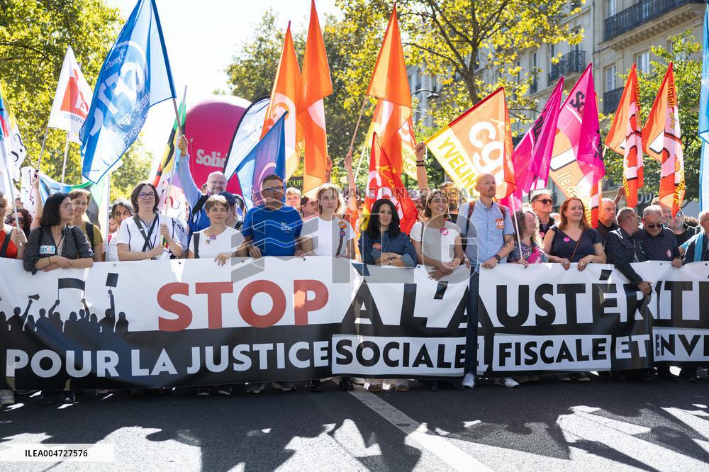 Nationwide Strikes Over Budget - Paris AJ