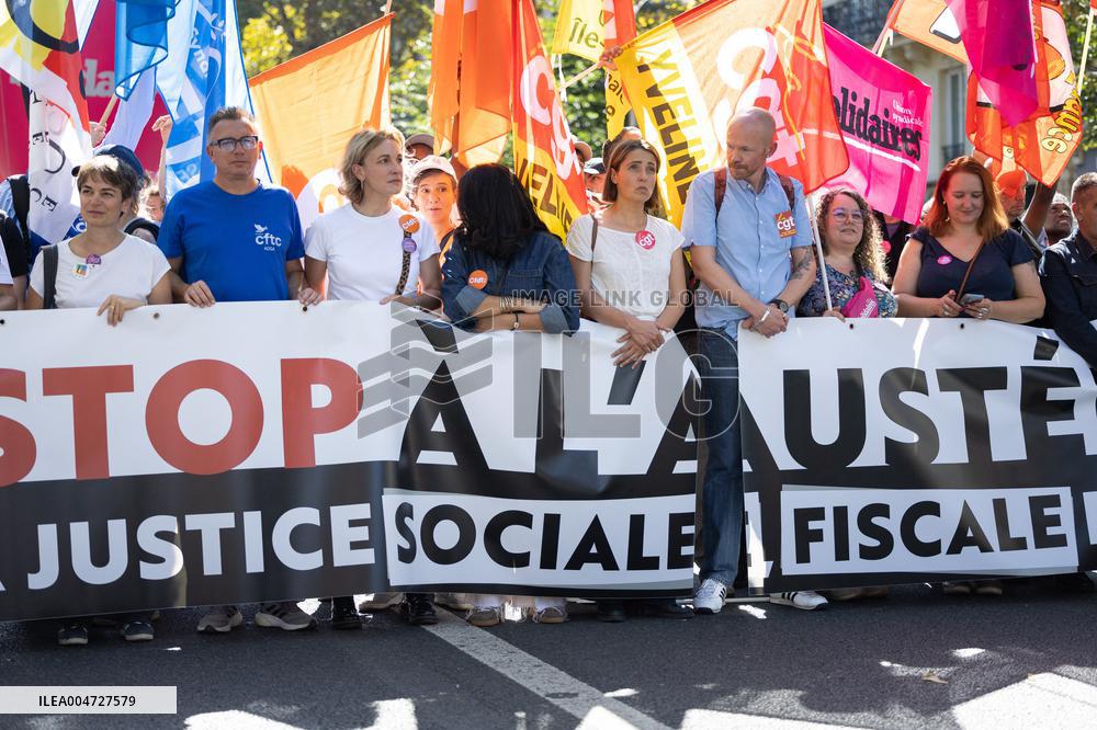 Nationwide Strikes Over Budget - Paris AJ