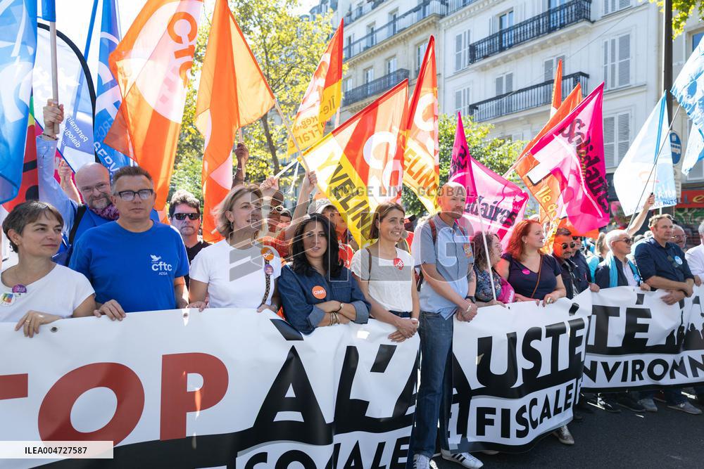 Nationwide Strikes Over Budget - Paris AJ