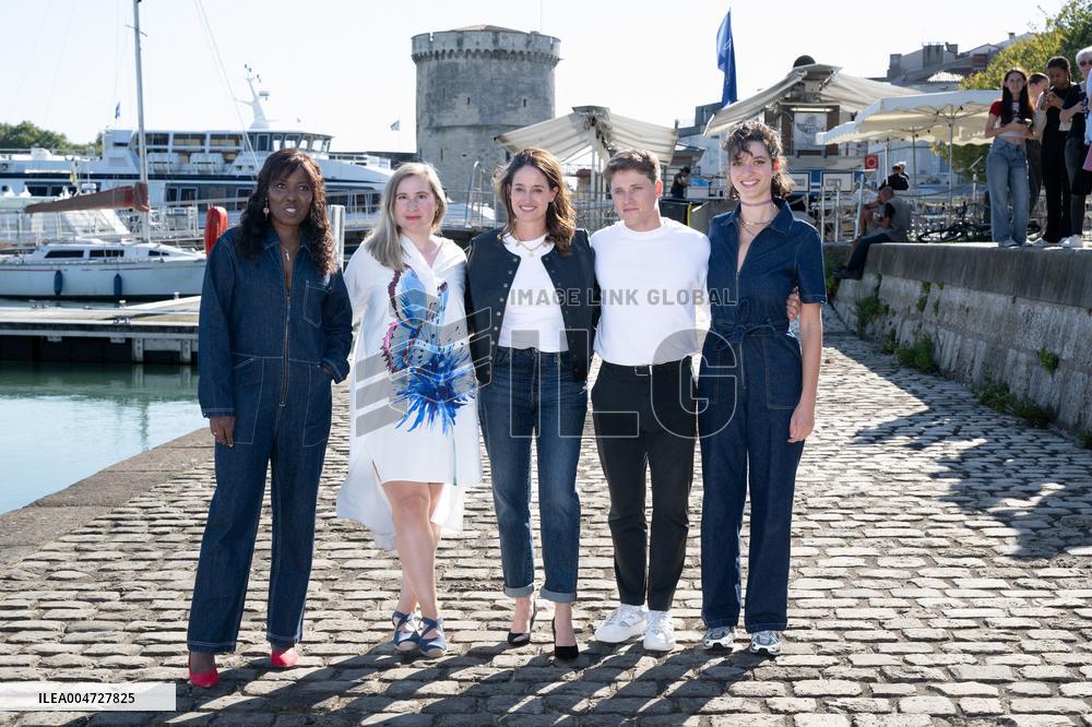 Rochelle Fiction Festival Ma Femme est une espionne Photocall
