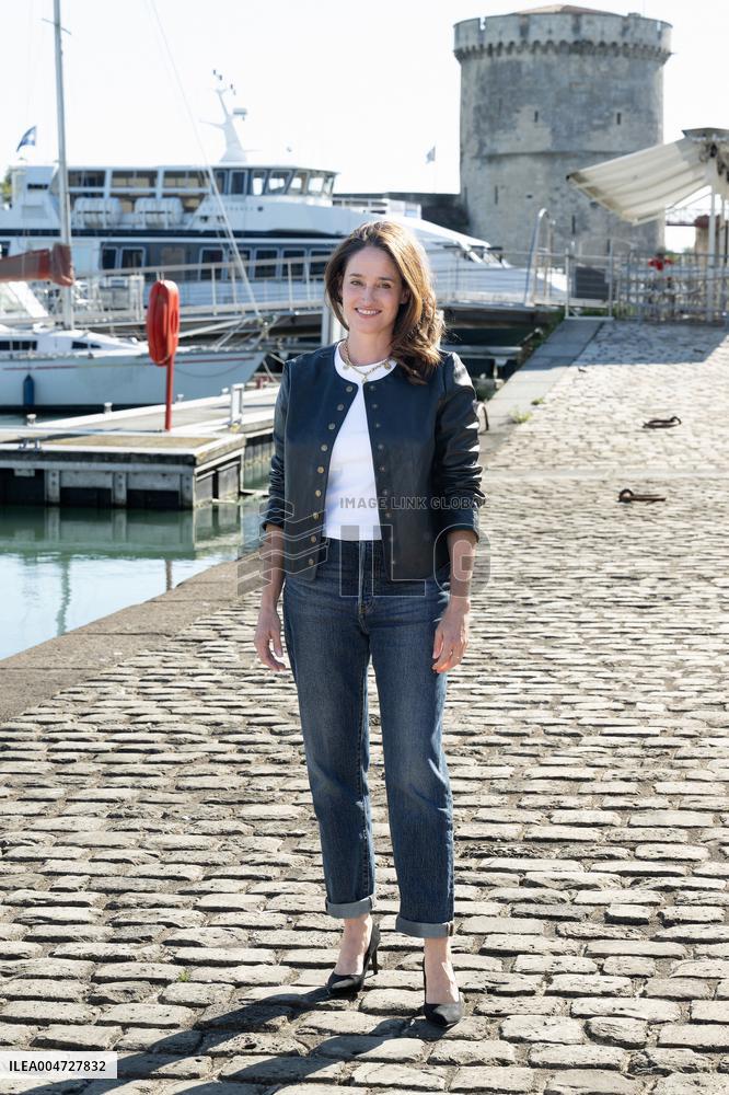 Rochelle Fiction Festival Ma Femme est une espionne Photocall