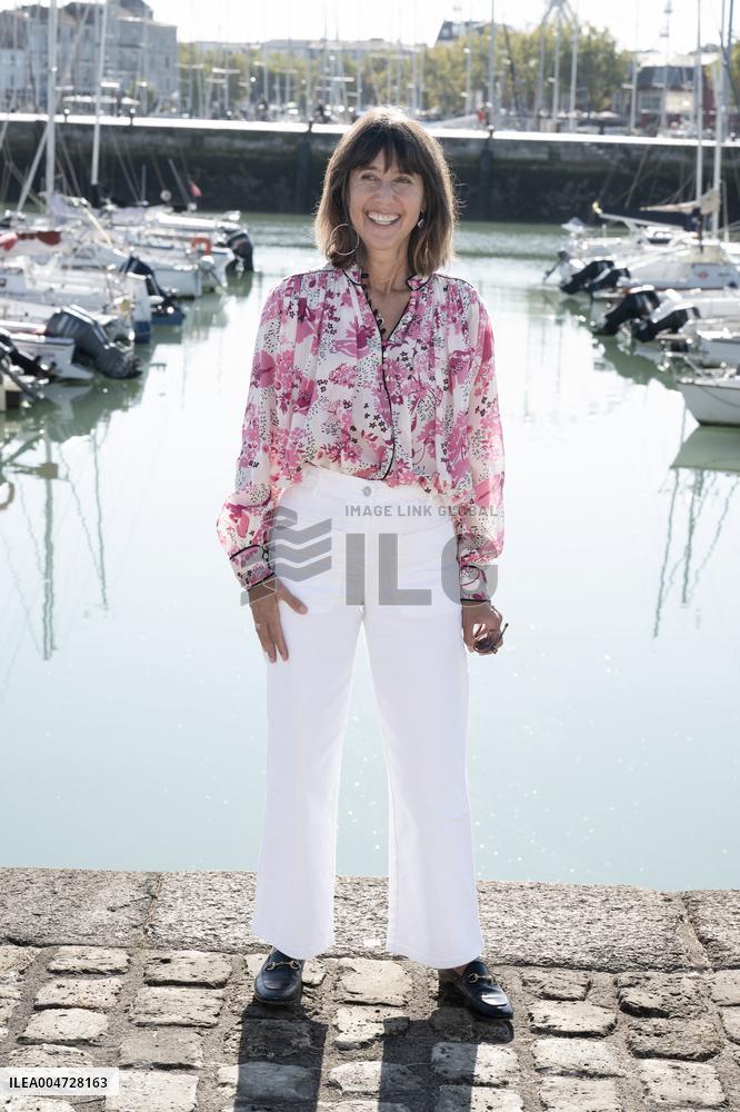 Rochelle Fiction Festival Alexia Laroche-Joubert photocall