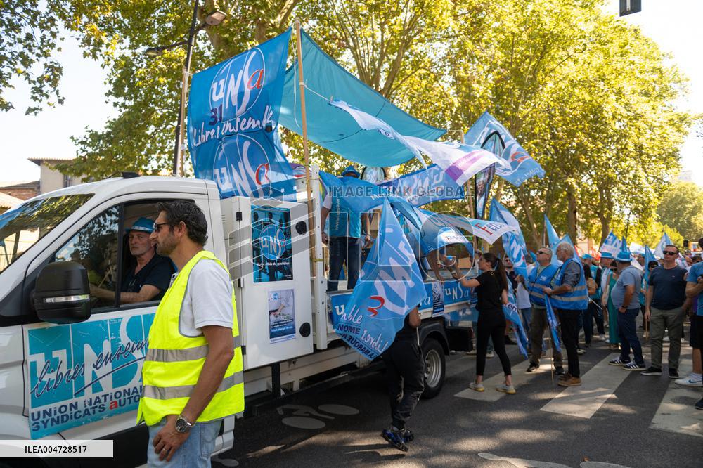 Nationwide Strikes Over Budget - Toulouse