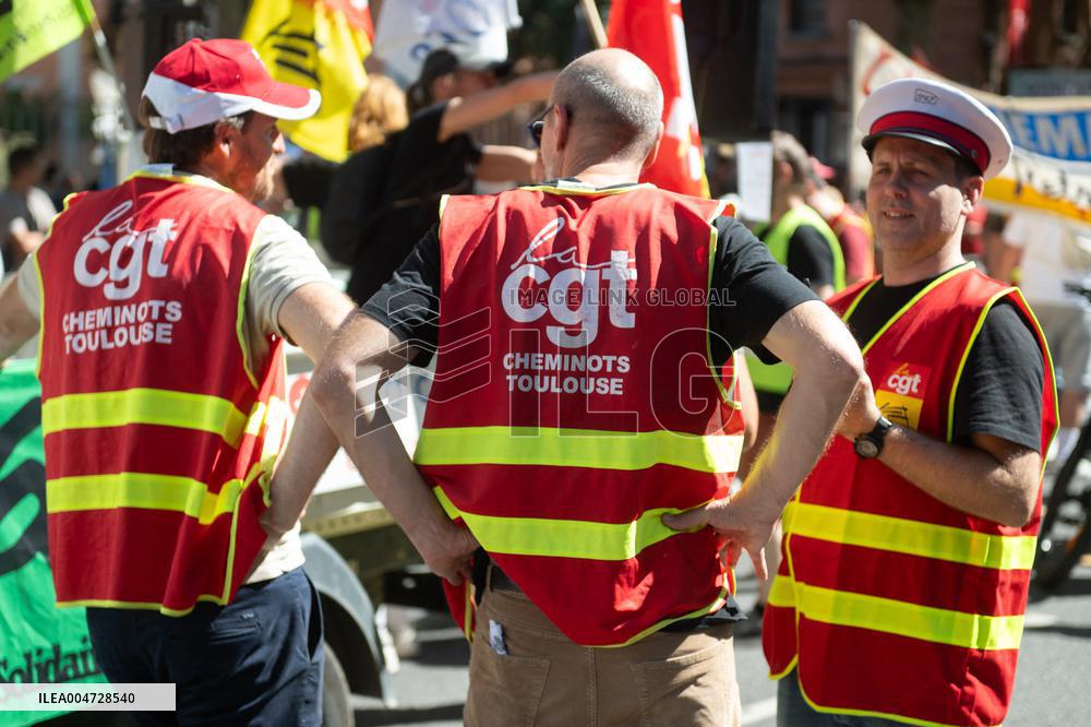 Nationwide Strikes Over Budget - Toulouse