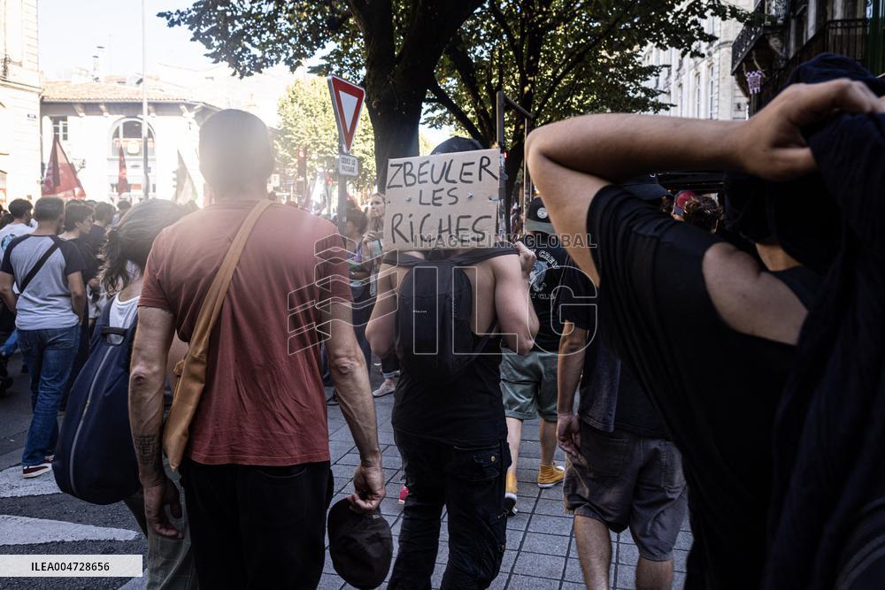 Nationwide Strikes Over Budget - Bordeaux