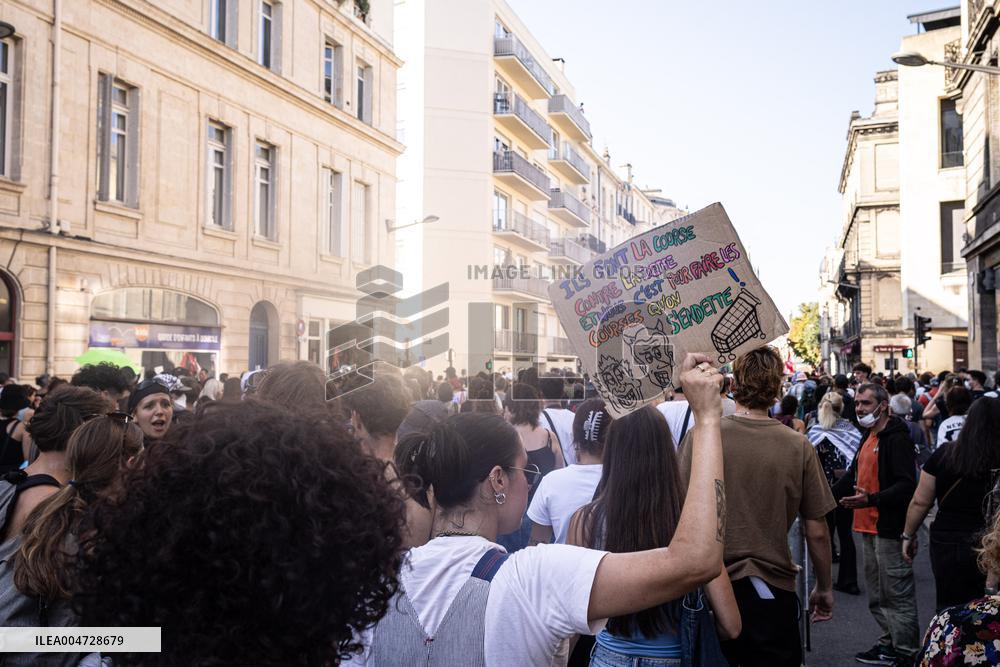 Nationwide Strikes Over Budget - Bordeaux