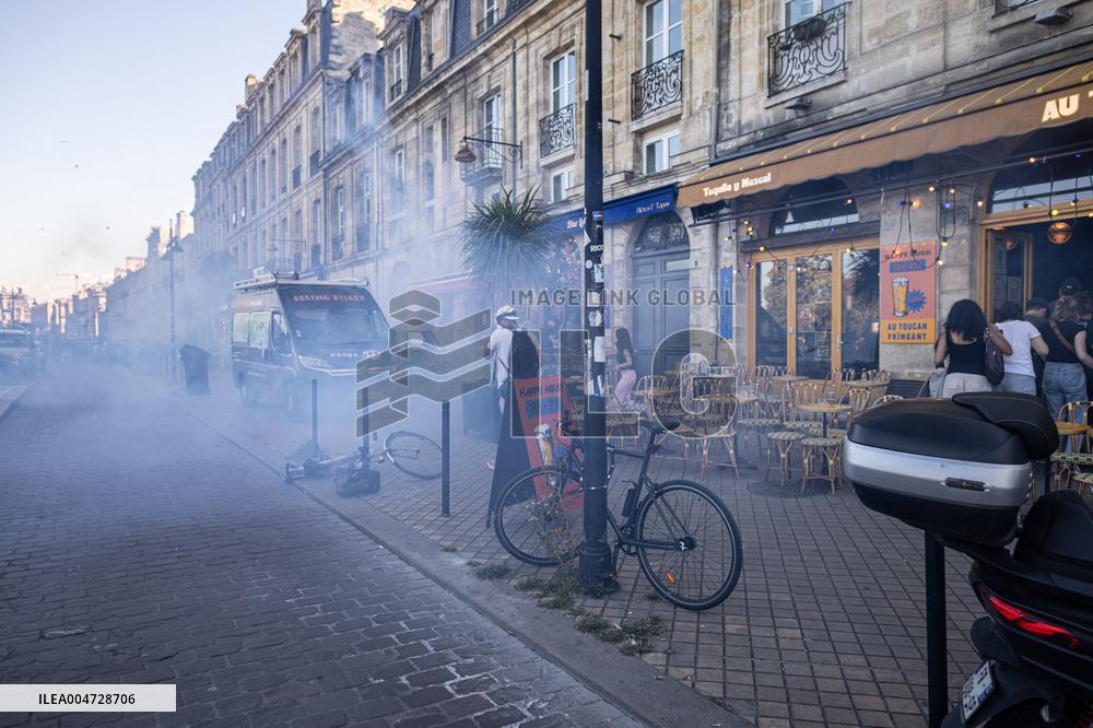 Nationwide Strikes Over Budget - Bordeaux