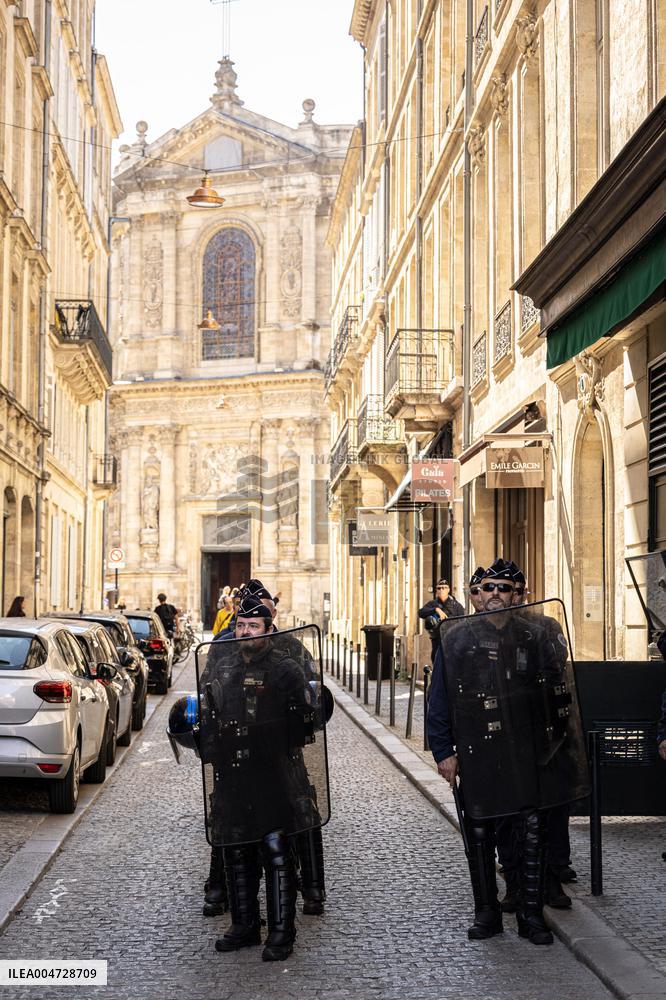 Nationwide Strikes Over Budget - Bordeaux