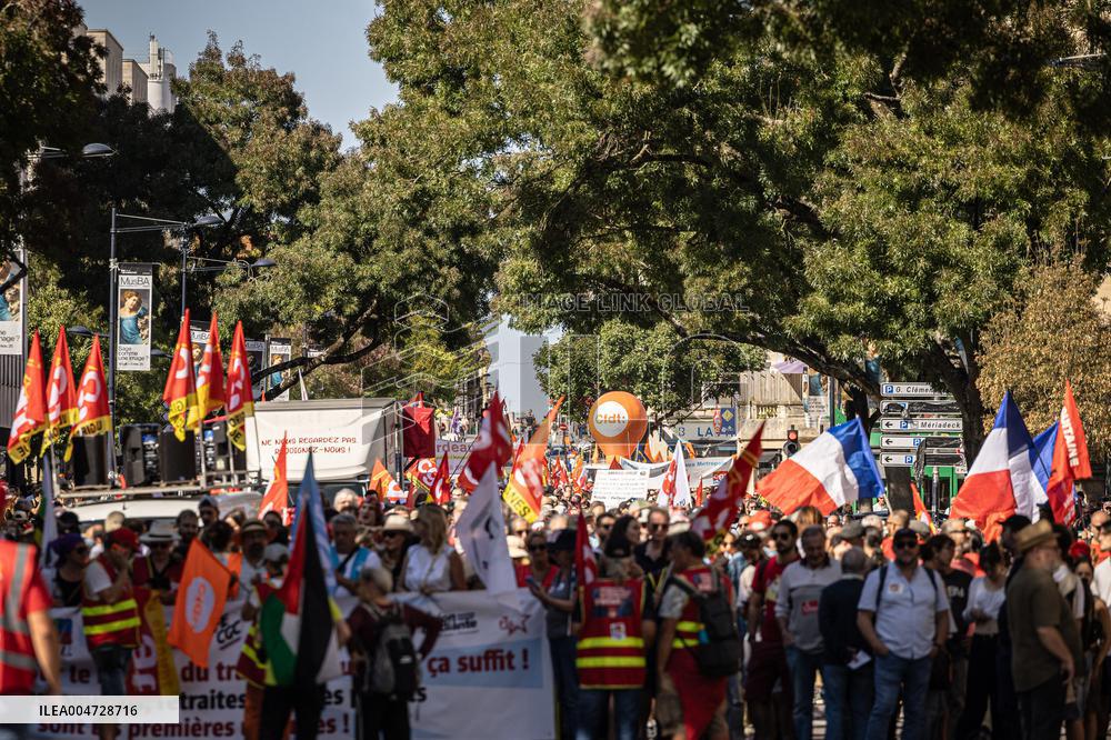 Nationwide Strikes Over Budget - Bordeaux