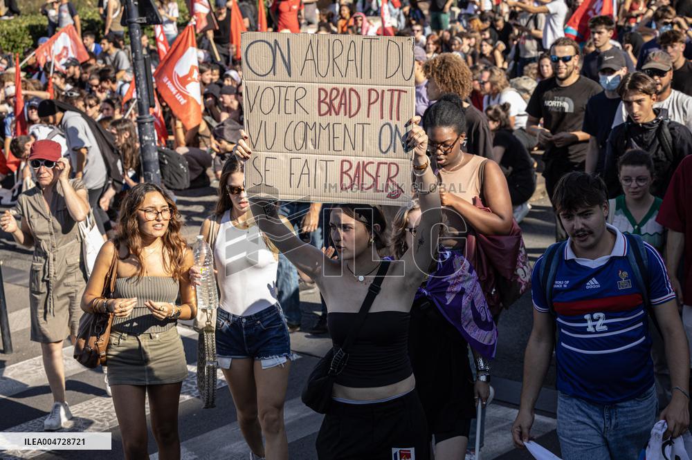 Nationwide Strikes Over Budget - Bordeaux