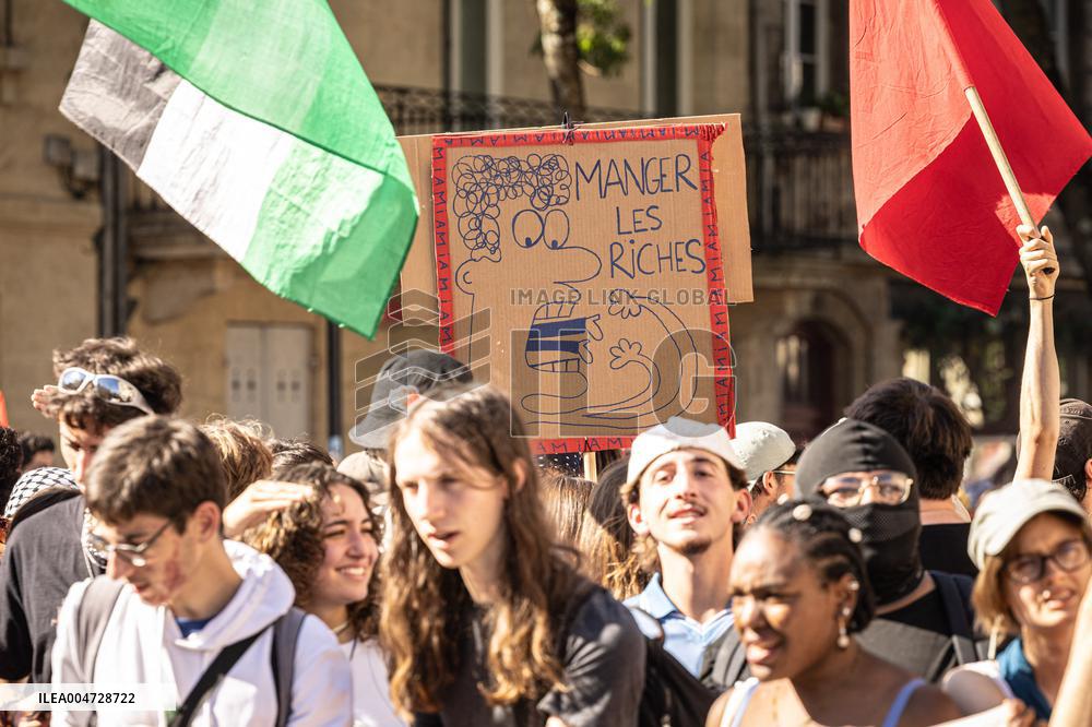 Nationwide Strikes Over Budget - Bordeaux