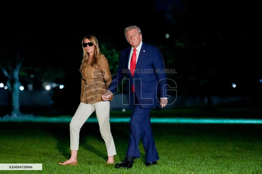 President Trump At the White House - DC
